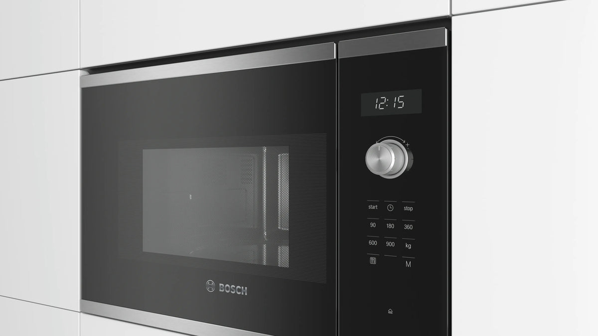 Bosch BFL554MS0 inbouwmagnetron in RVS – officiële productfoto 2