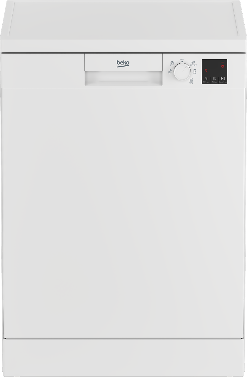 Beko DVN05320W Vrijstaande vaatwasser wit