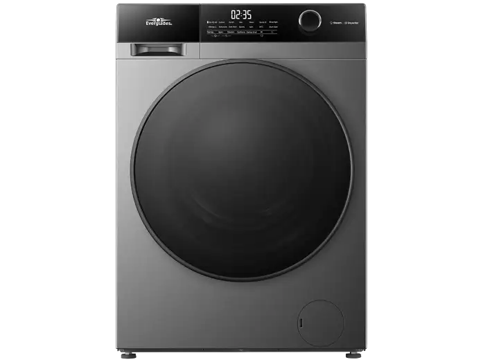 Everglades EVWM101422AG wasmachine 10 kg Titanium Grey
