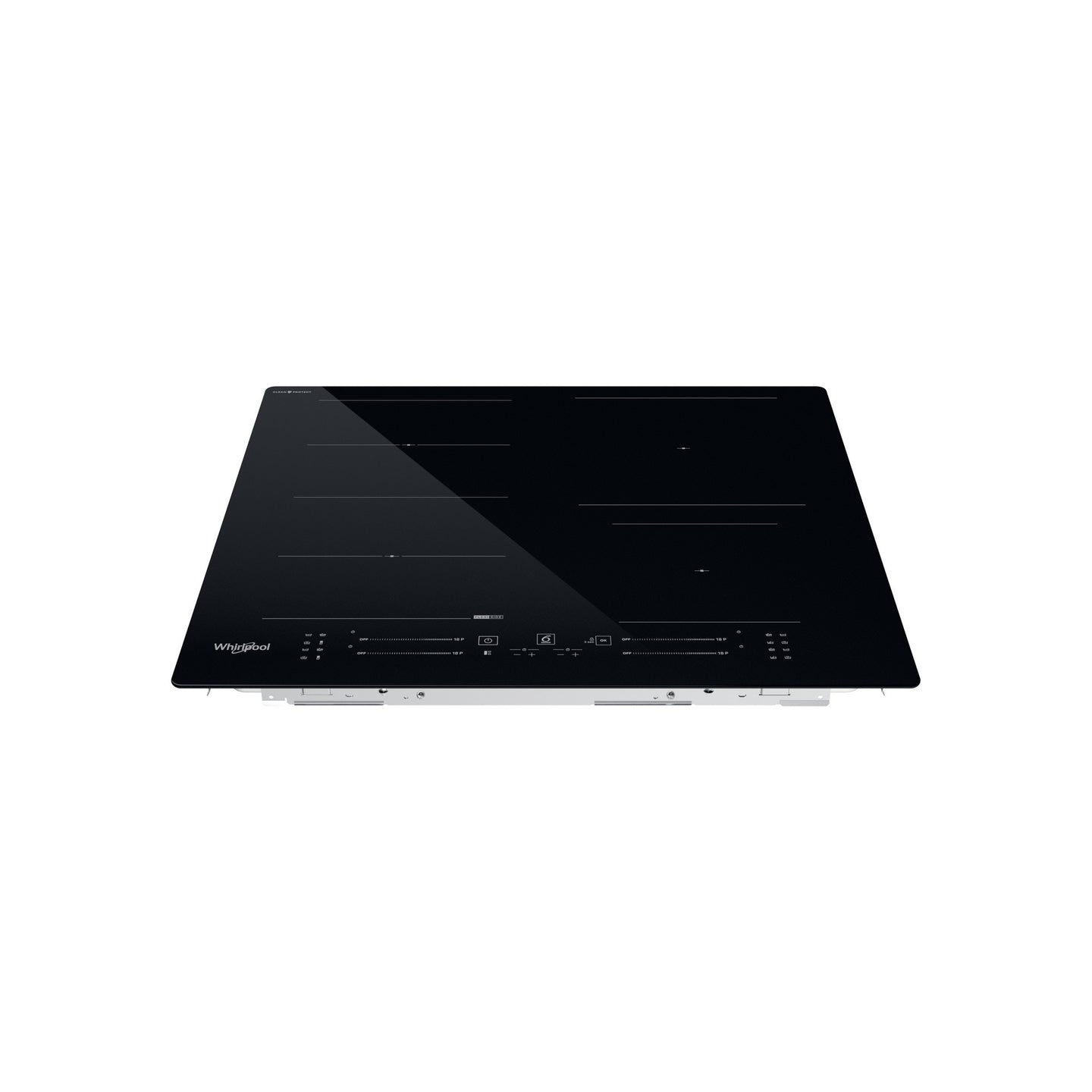 Whirlpool WF S3660 CPNE Zwart Ingebouwd 60 cm Inductiekookplaat zones 4 zone(s)
