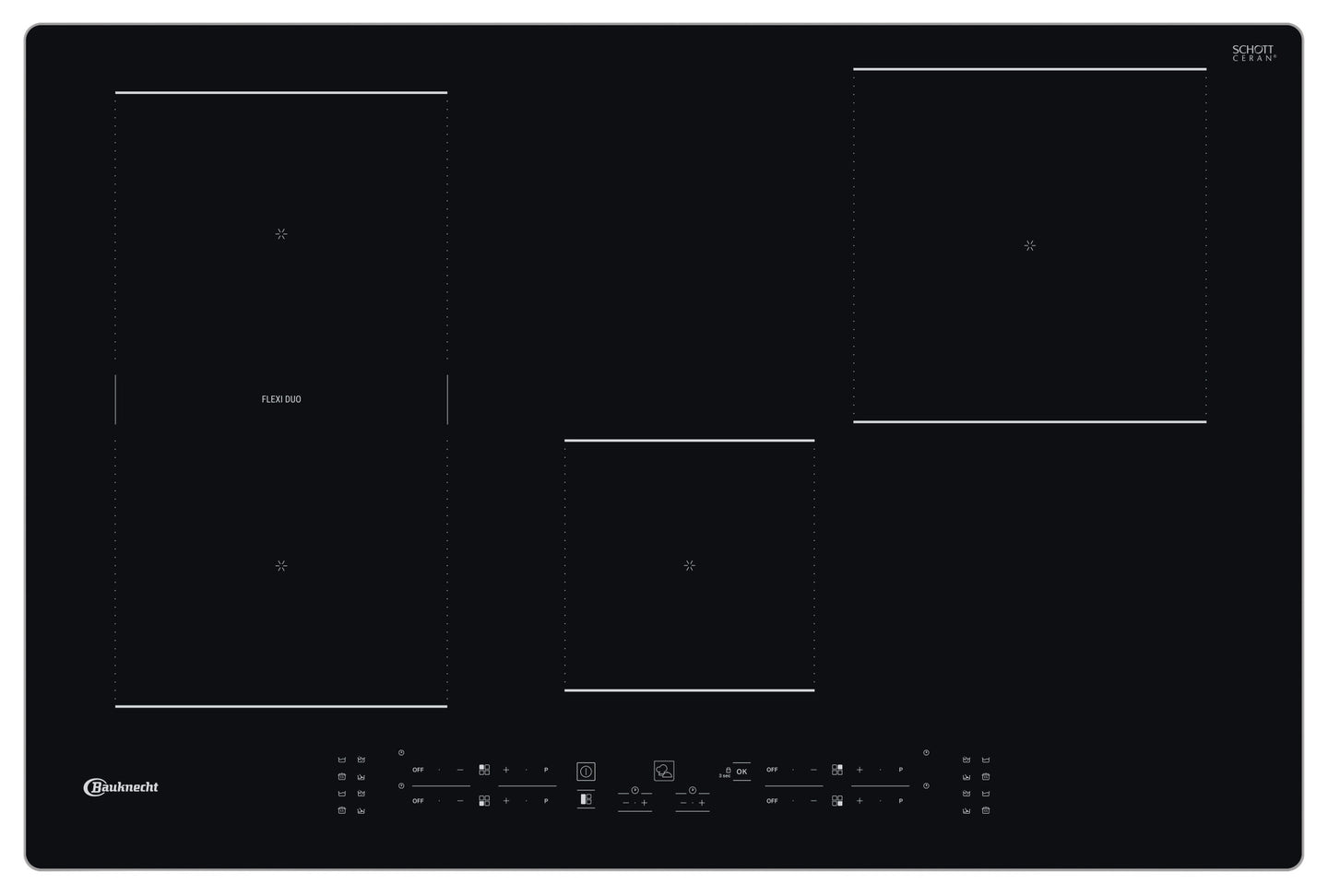 Bauknecht inductiekookplaat - BB 4777C AL