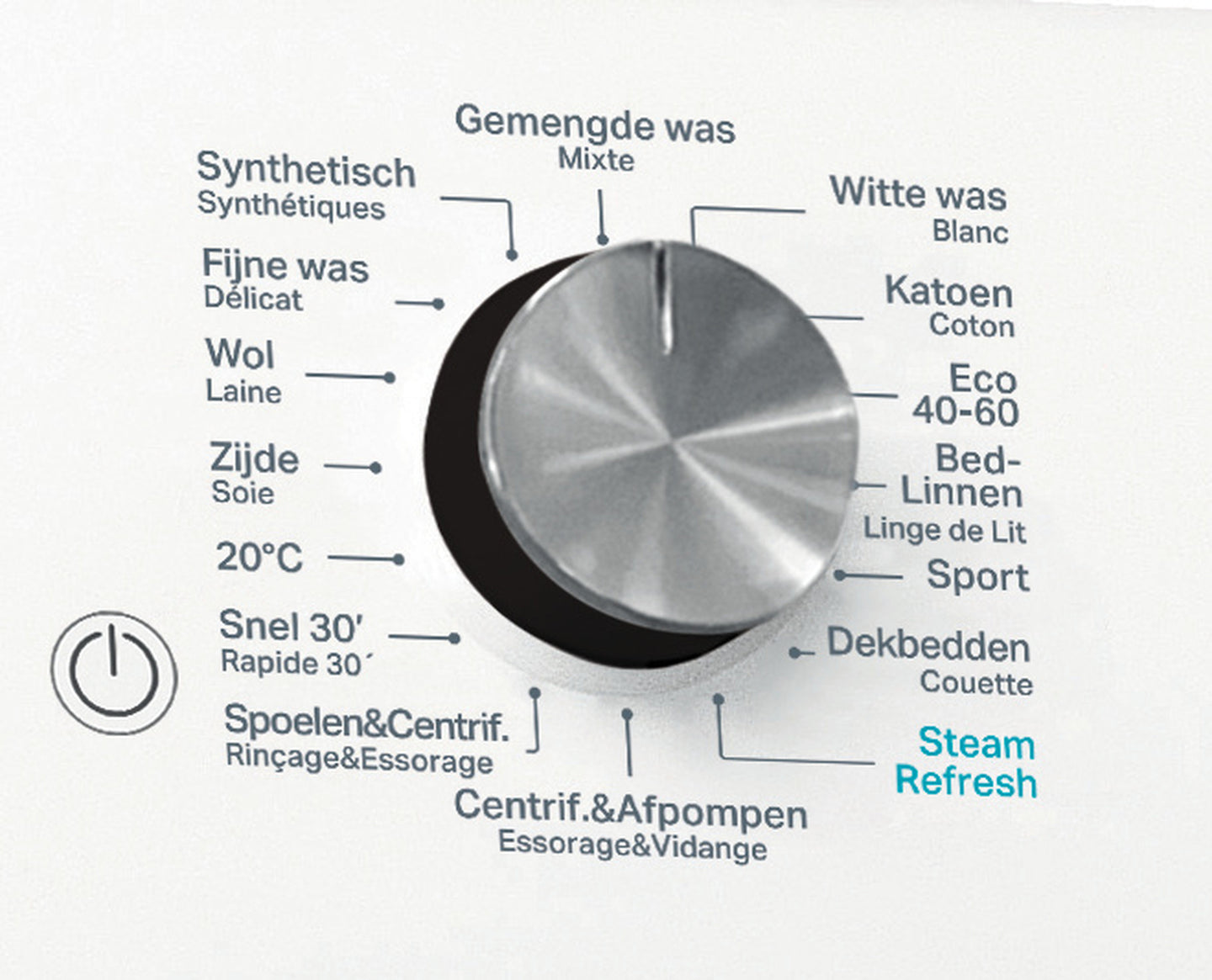 Whirlpool FFD 8469E BSV BE vrijstaande wasmachine