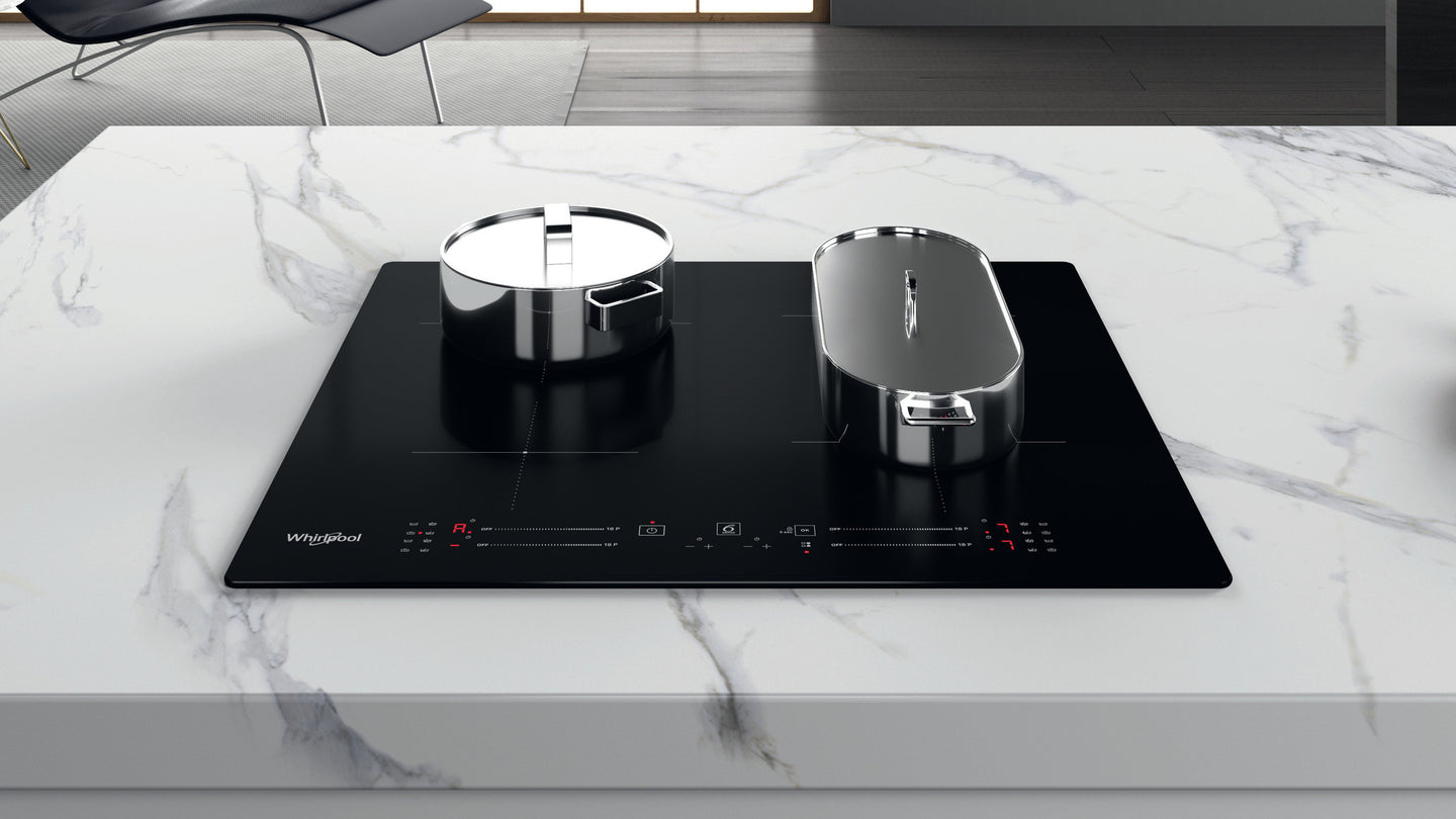 Whirlpool WB S2560 NE Zwart Ingebouwd 59 cm Inductiekookplaat zones 4 zone(s)
