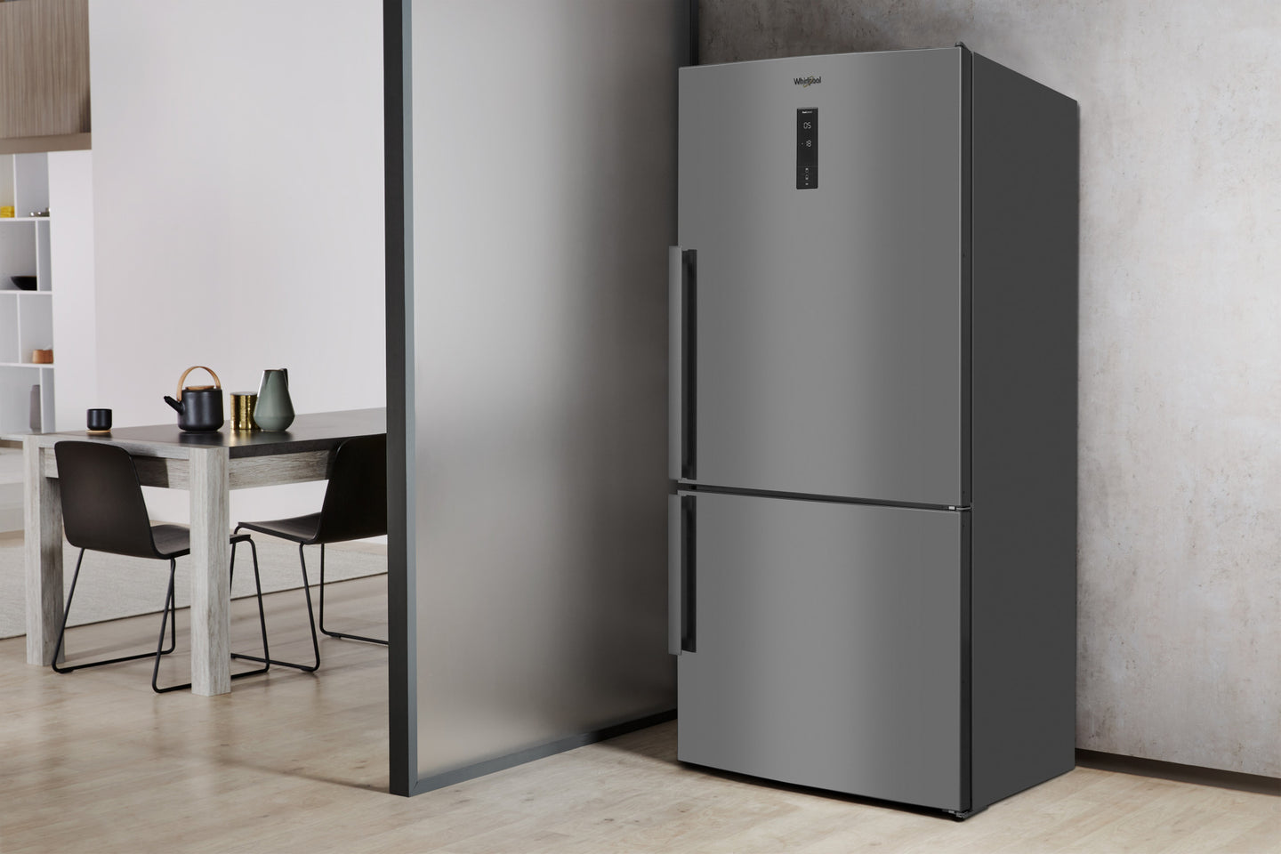 Whirlpool W84BE 72 X 2 Vrijstaand 588 l E Roestvrijstaal