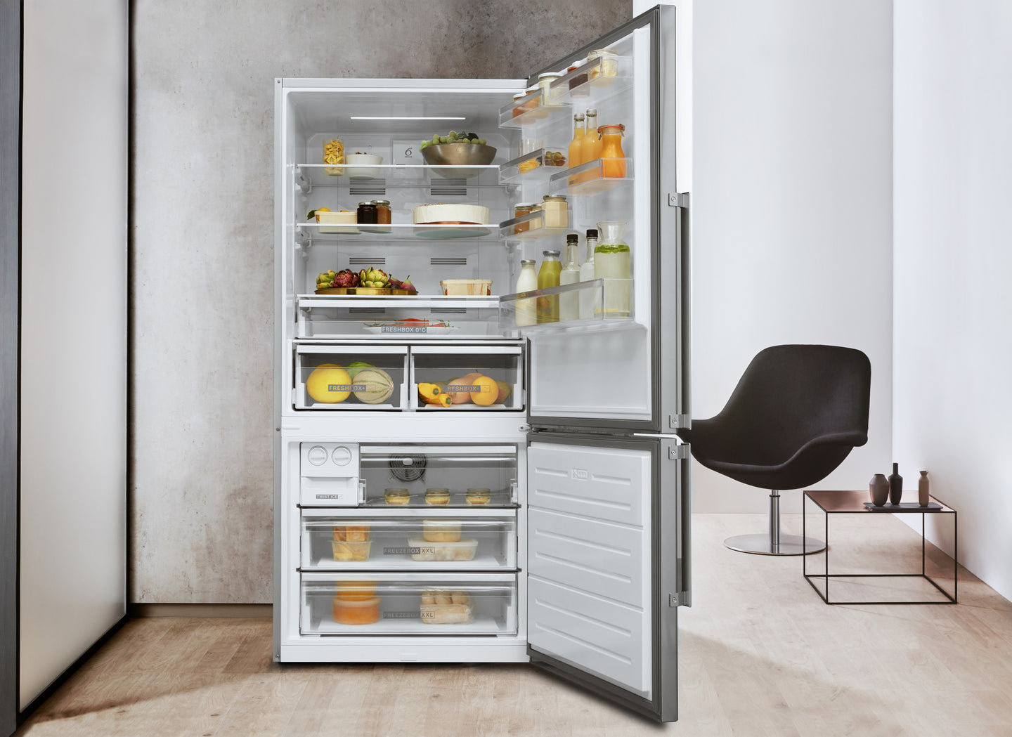 Whirlpool W84BE 72 X 2 Vrijstaand 588 l E Roestvrijstaal
