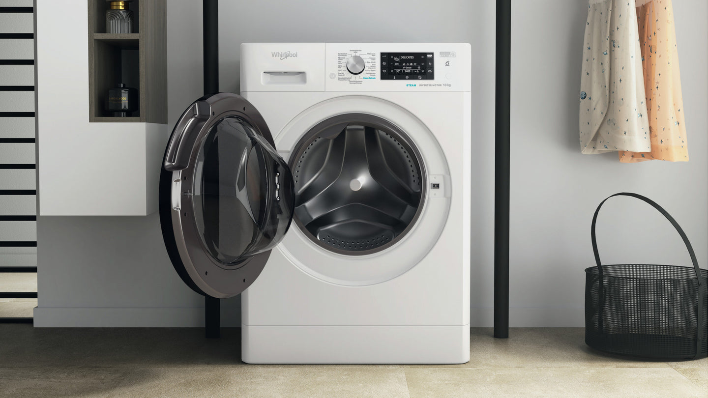 Whirlpool FFD 10469E BV BE vrijstaande wasmachine