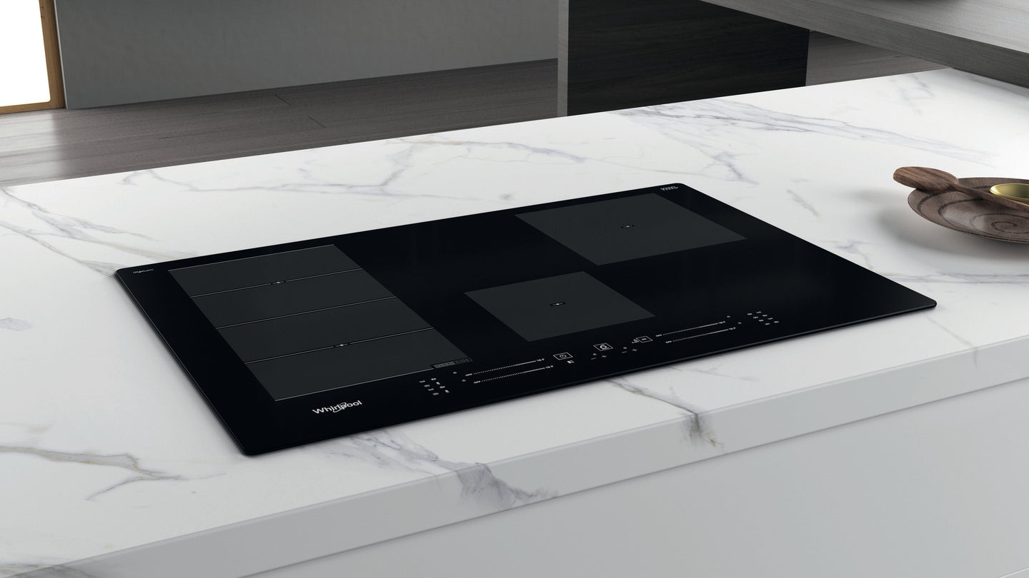 Whirlpool WF S0377 NE/IXL Zwart Ingebouwd 77 cm Inductiekookplaat zones 4 zone(s)