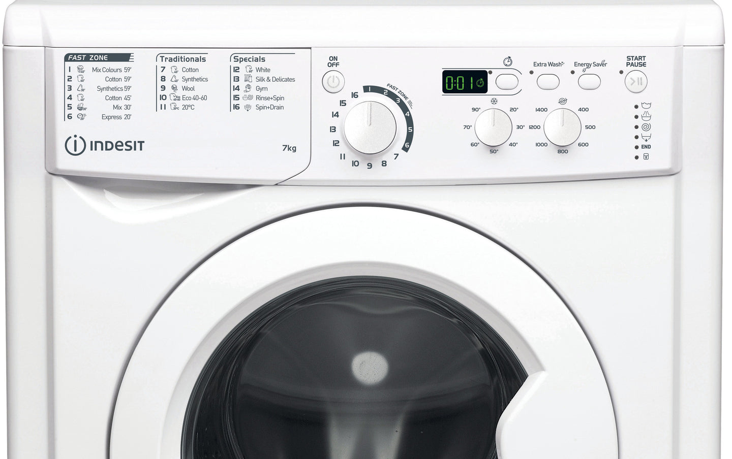 Indesit EWD 71452 W EU N wasmachine