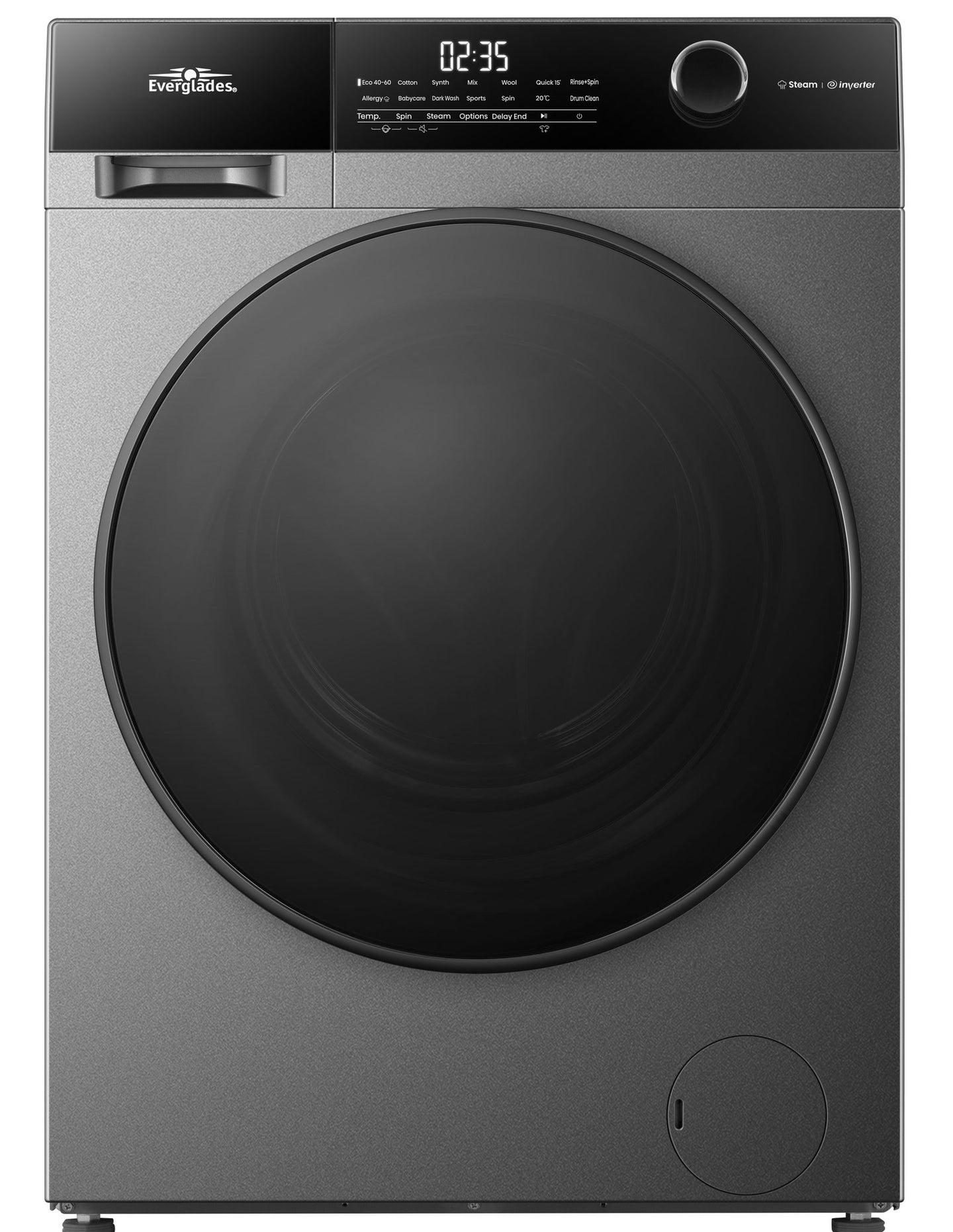 Everglades EVWM121422AG wasmachine vooraanzicht