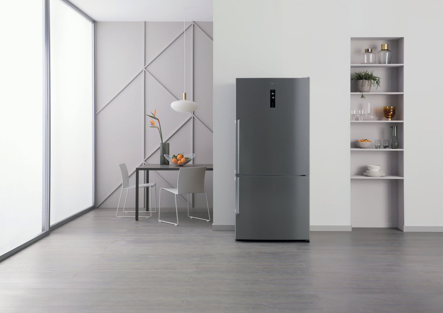 Whirlpool W84BE 72 X 2 Vrijstaand 588 l E Roestvrijstaal