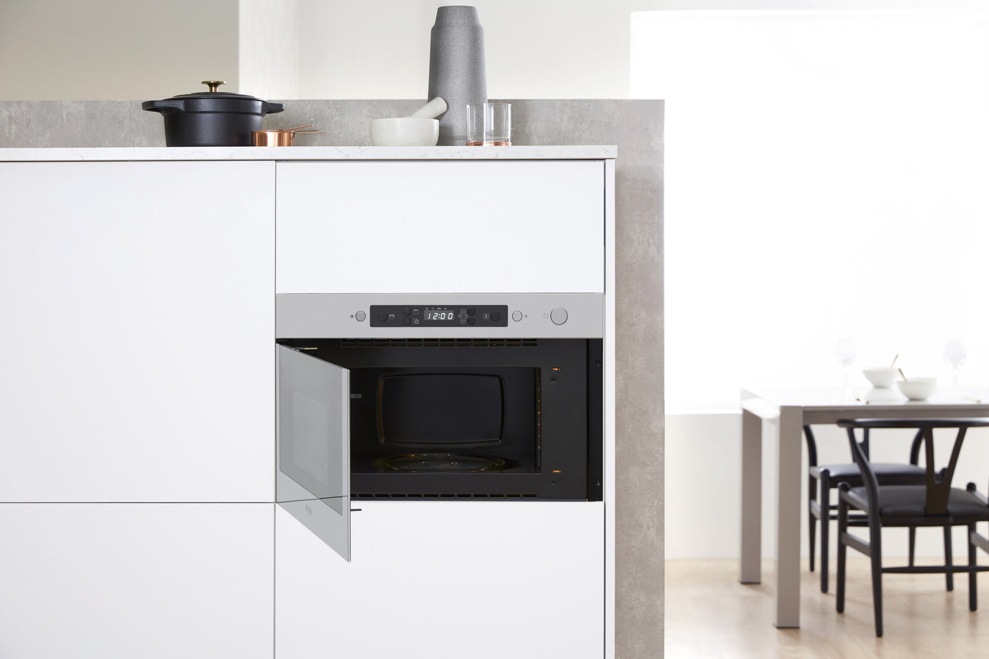 Whirlpool AMW 423/IX magnetron Ingebouwd 22 l 750 W Zwart, Roestvrijstaal