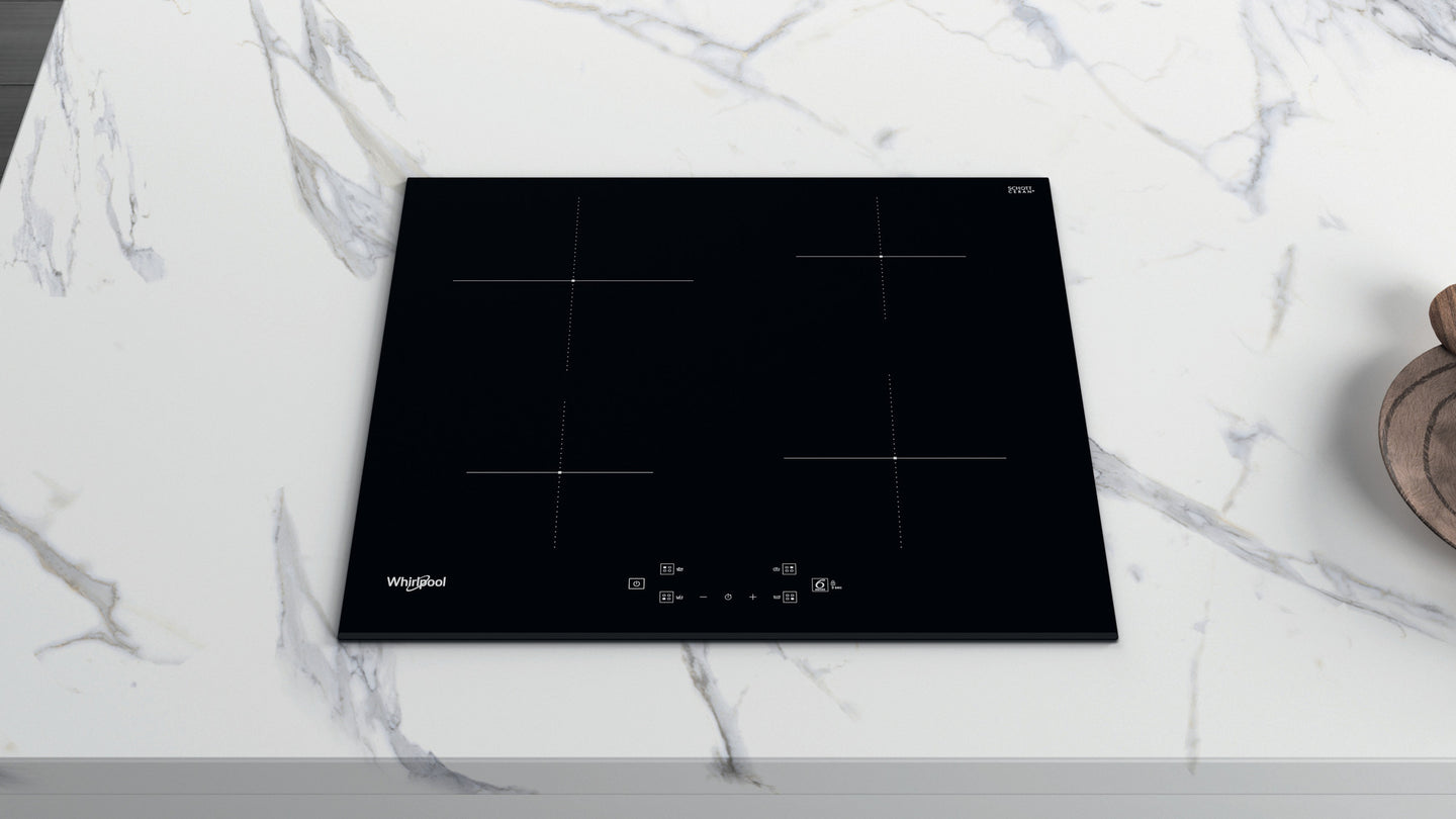 Whirlpool WS Q2760 BF kookplaat Zwart Ingebouwd 60 cm Inductiekookplaat zones 4 zone(s)