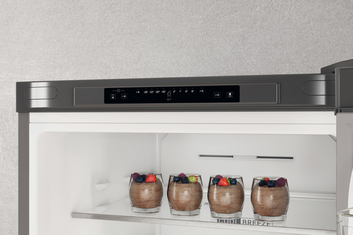 Whirlpool W7X 83A OX 1 Vrijstaand 335 l D Roestvrijstaal