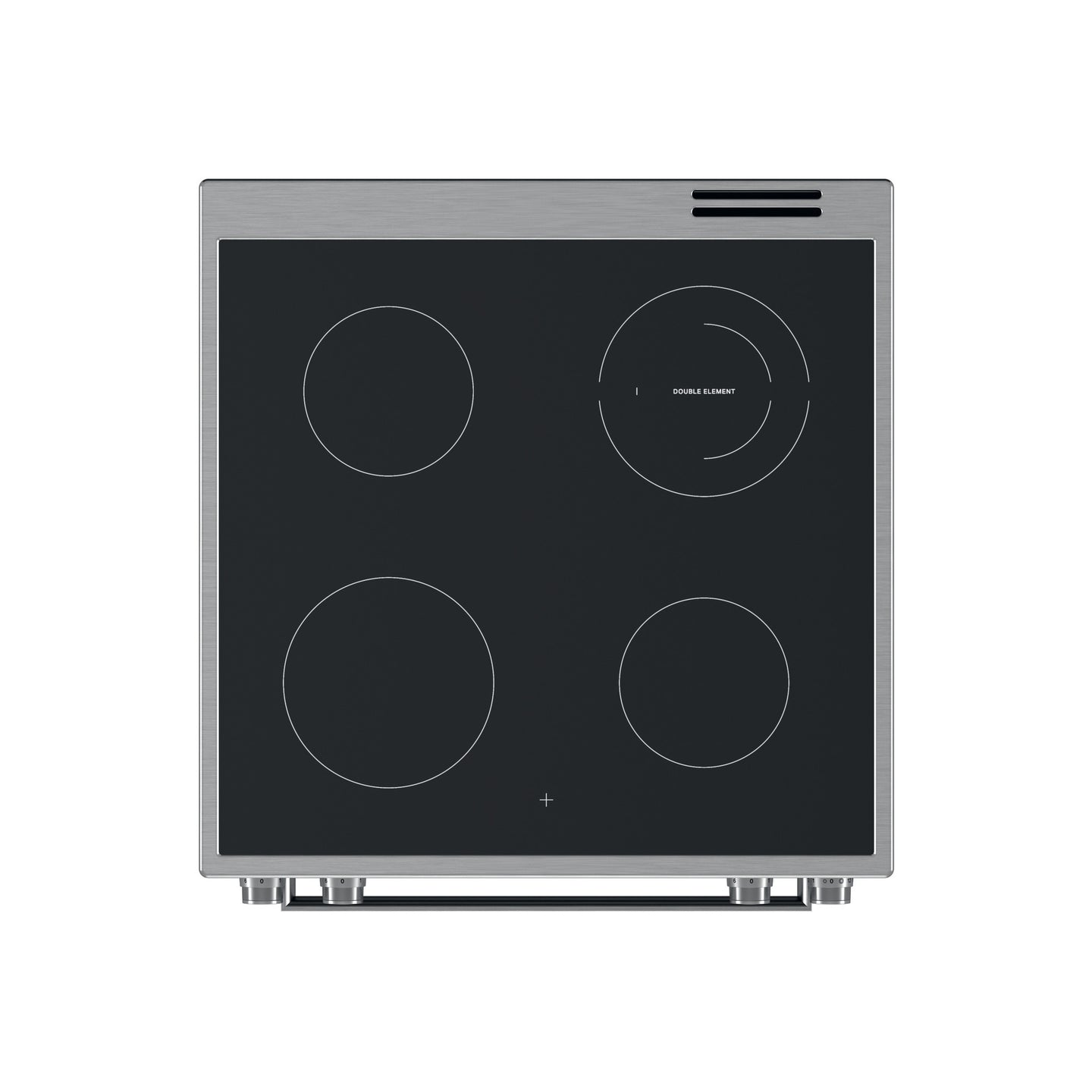 Whirlpool vrijstaand elektrisch fornuis: 60 cm - WS68V8CCXT