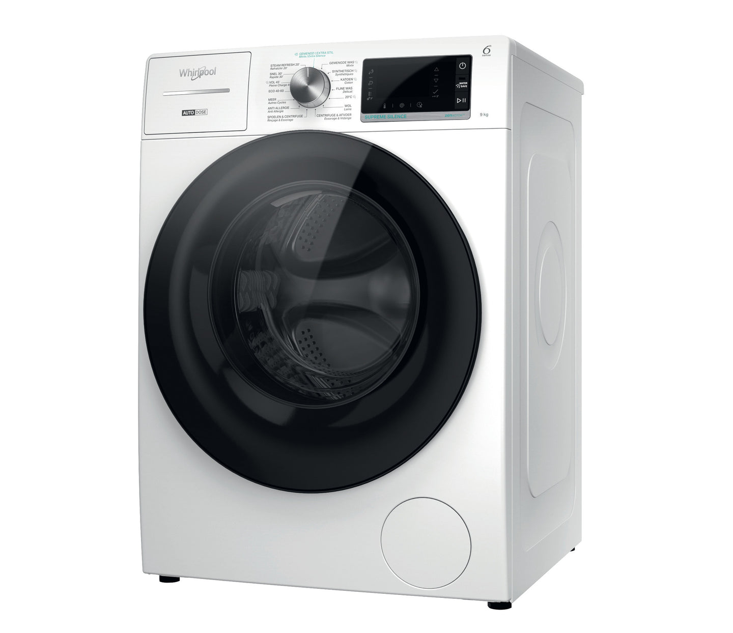 Whirlpool W8 W946WB BE wasmachine