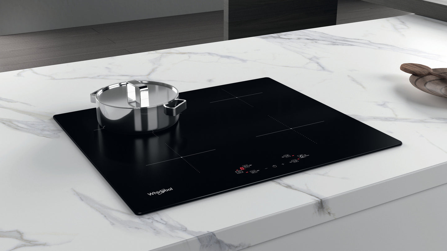 Whirlpool WS Q2160 NE Zwart Ingebouwd 59 cm Inductiekookplaat zones 4 zone(s)