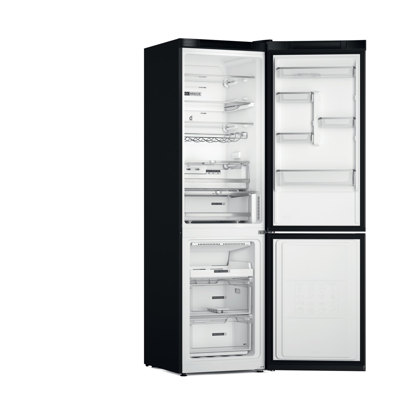 Whirlpool W7X 94T KS Vrijstaand 367 l C Zwart