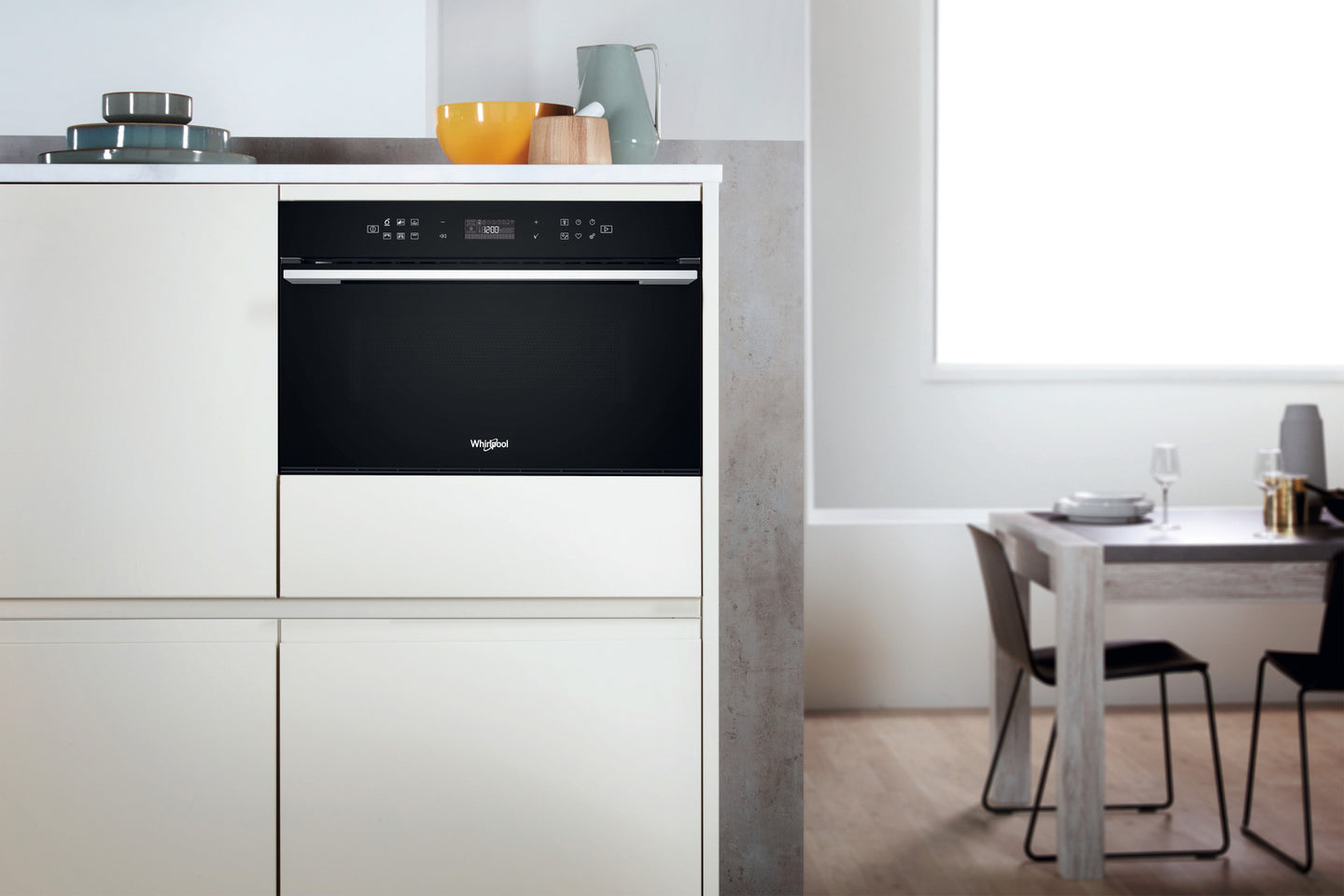 Whirlpool W7 MD440 NB Ingebouwd Grill-magnetron 31 l 1000 W Zwart