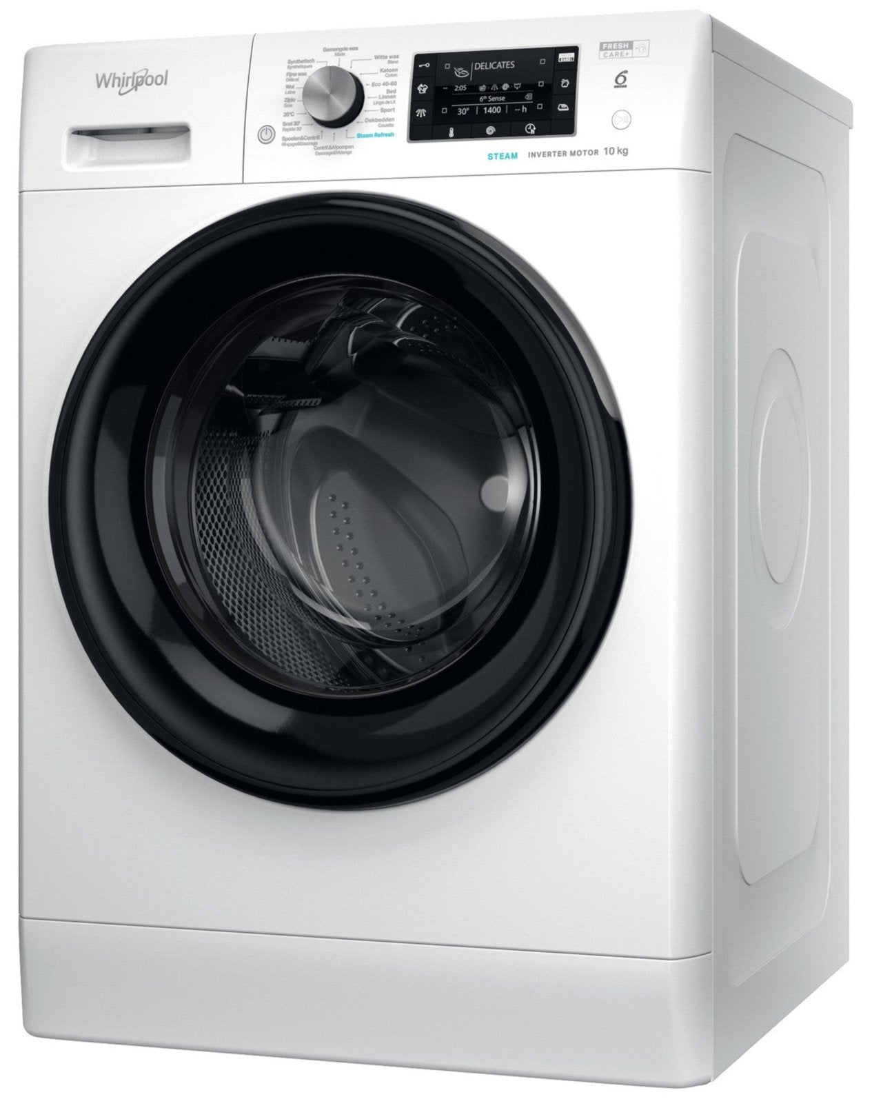 Whirlpool FFD 10469E BV BE vrijstaande wasmachine