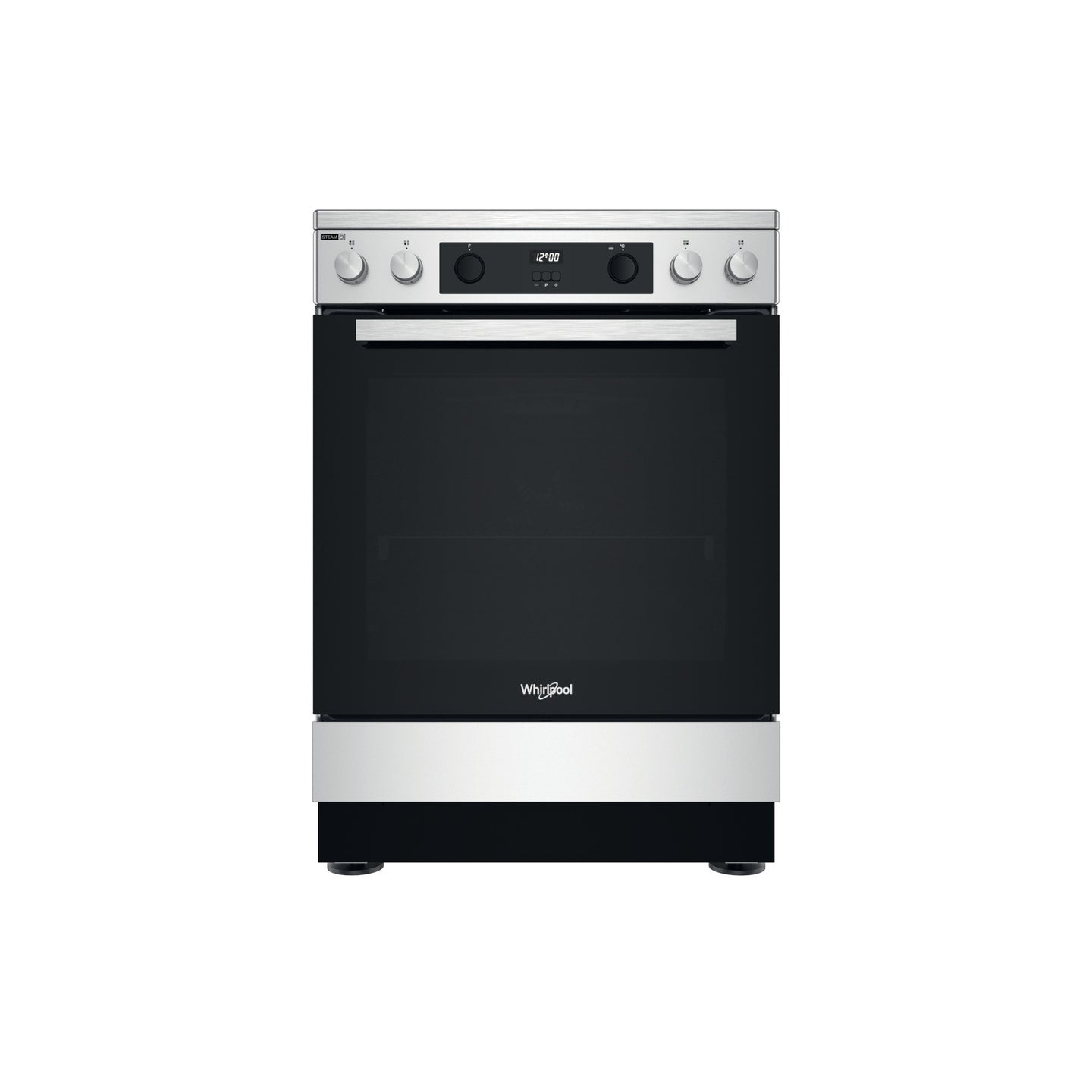 Whirlpool vrijstaand elektrisch fornuis: 60 cm - WS68V8CCXT
