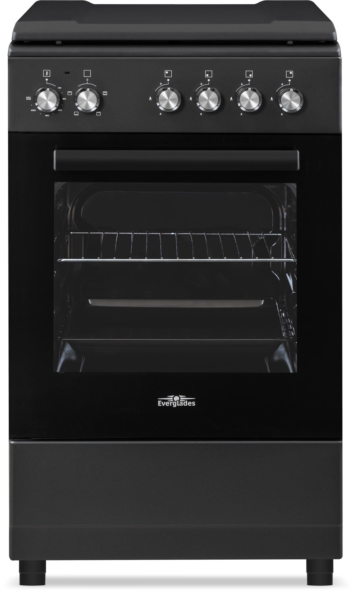 Everglades EVCK5010 gasfornuis oven open