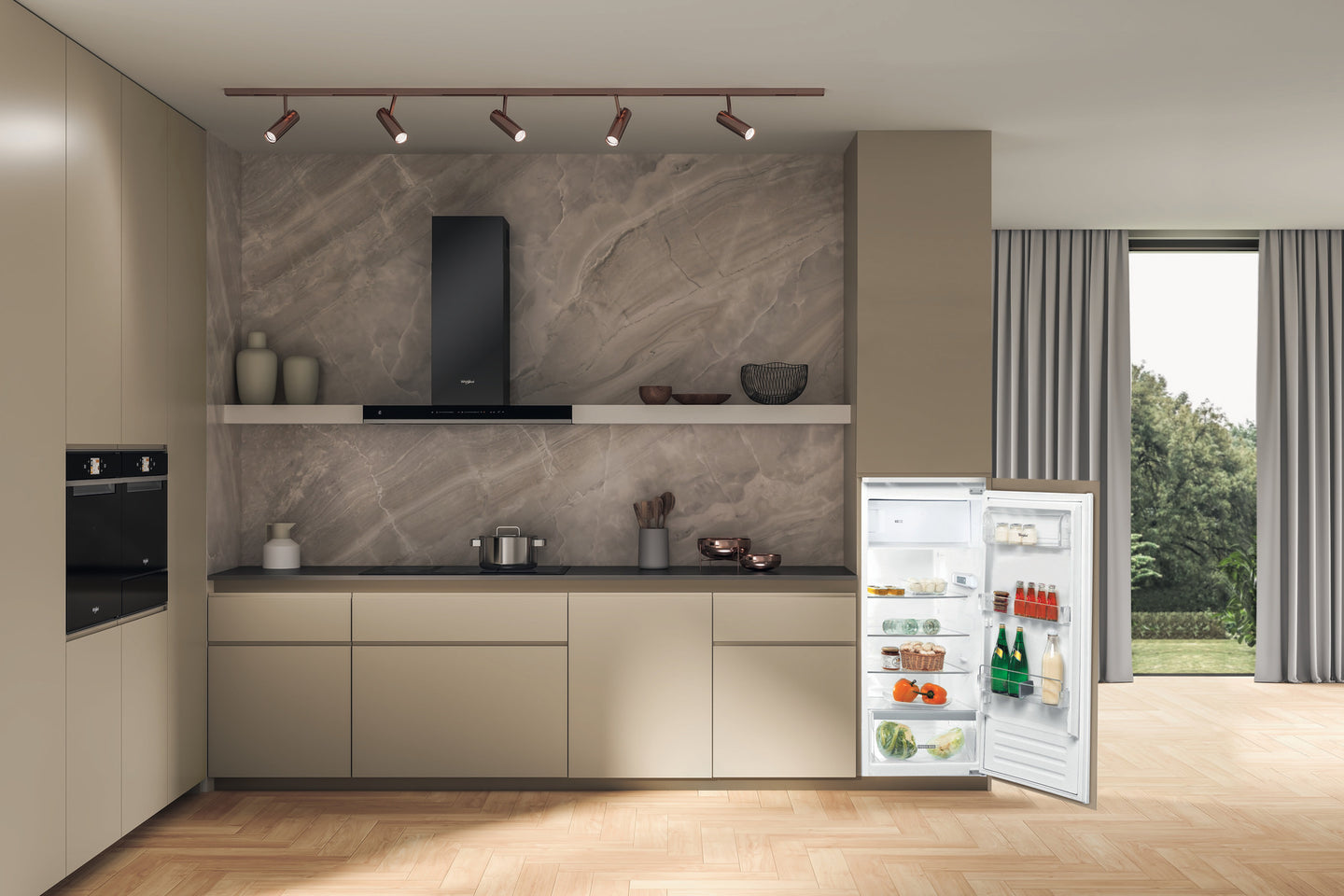 Whirlpool ARG 71912 combi-koelkast Ingebouwd 189 l E Roestvrijstaal