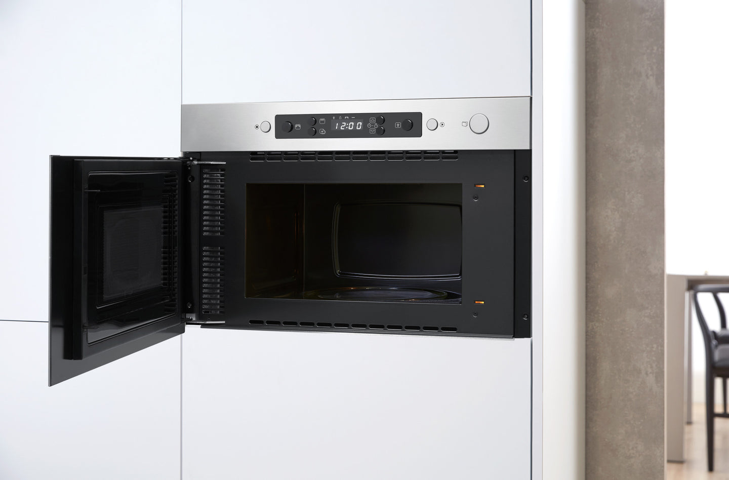 Whirlpool AMW 423/IX magnetron Ingebouwd 22 l 750 W Zwart, Roestvrijstaal