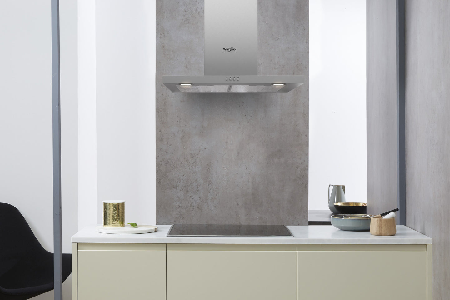 Whirlpool AKR 558/3 IX Muurmontage Roestvrijstaal 428 m³/uur D