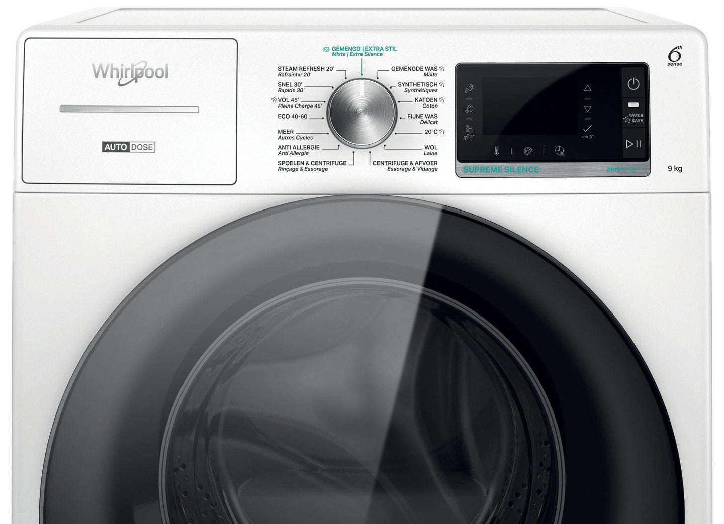 Whirlpool W8 W946WB BE wasmachine
