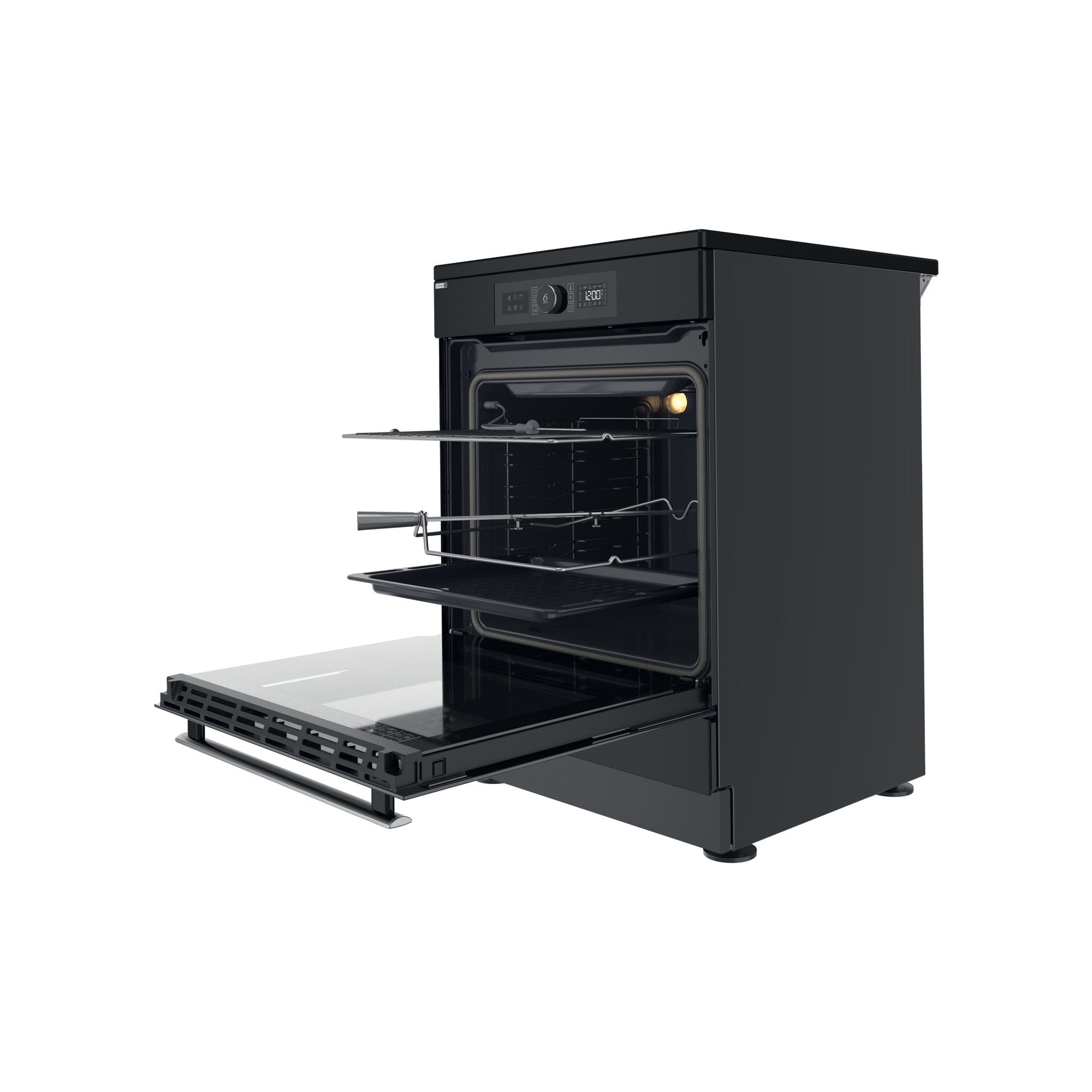 Whirlpool vrijstaand inductie fornuis: 60 cm - WS68IS8APBP/E