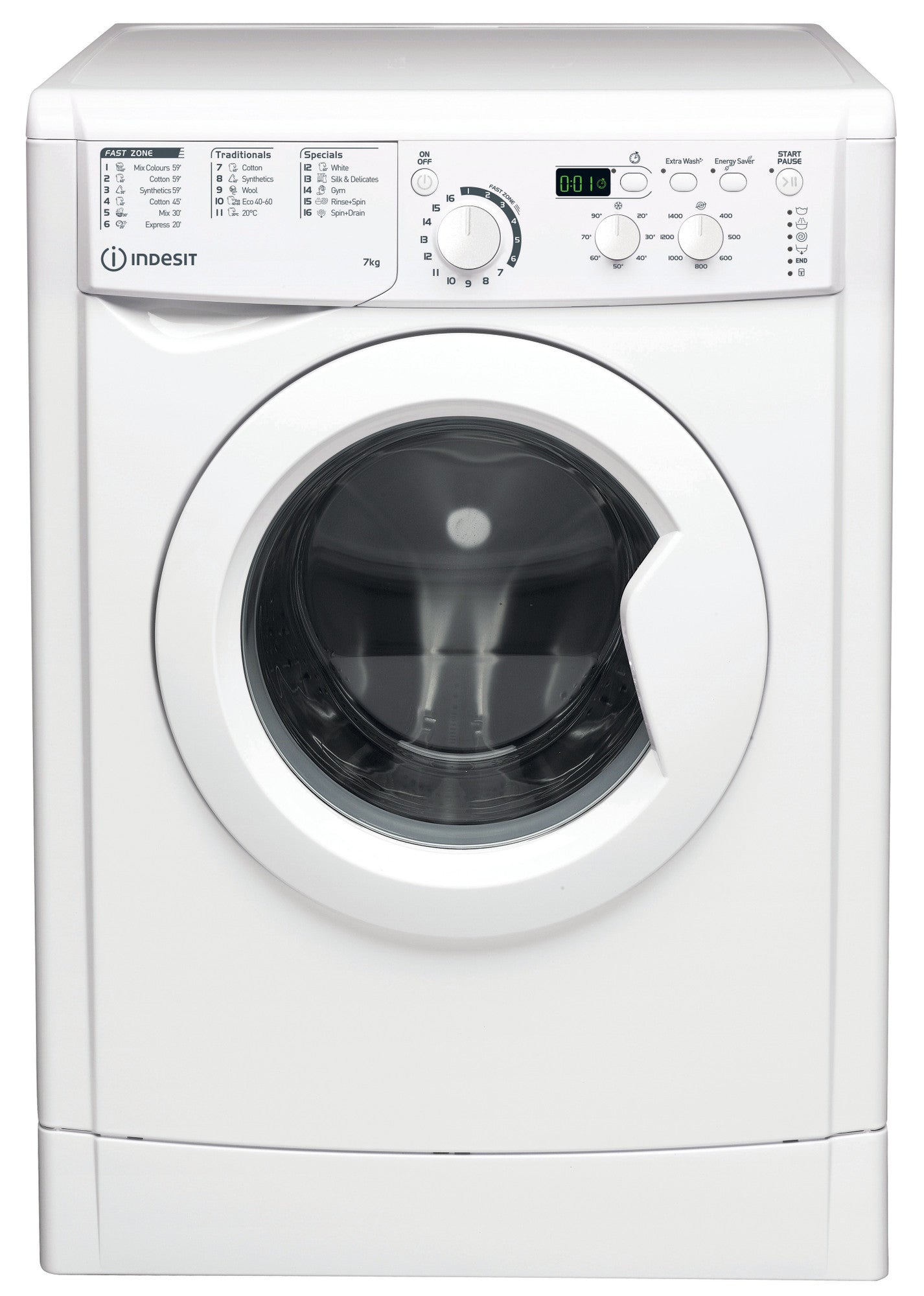 Indesit EWD 71452 W EU N wasmachine
