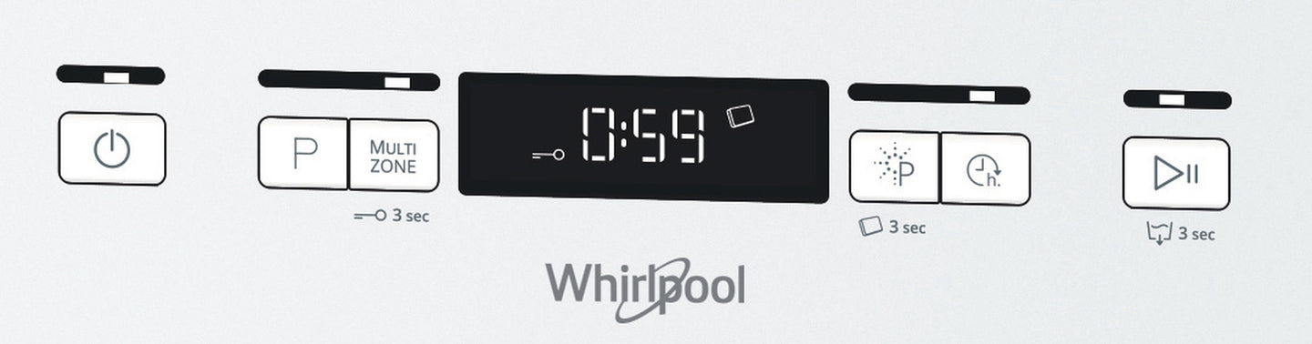 Whirlpool WFC 3C42 P vaatwasser Vrijstaand 14 couverts C