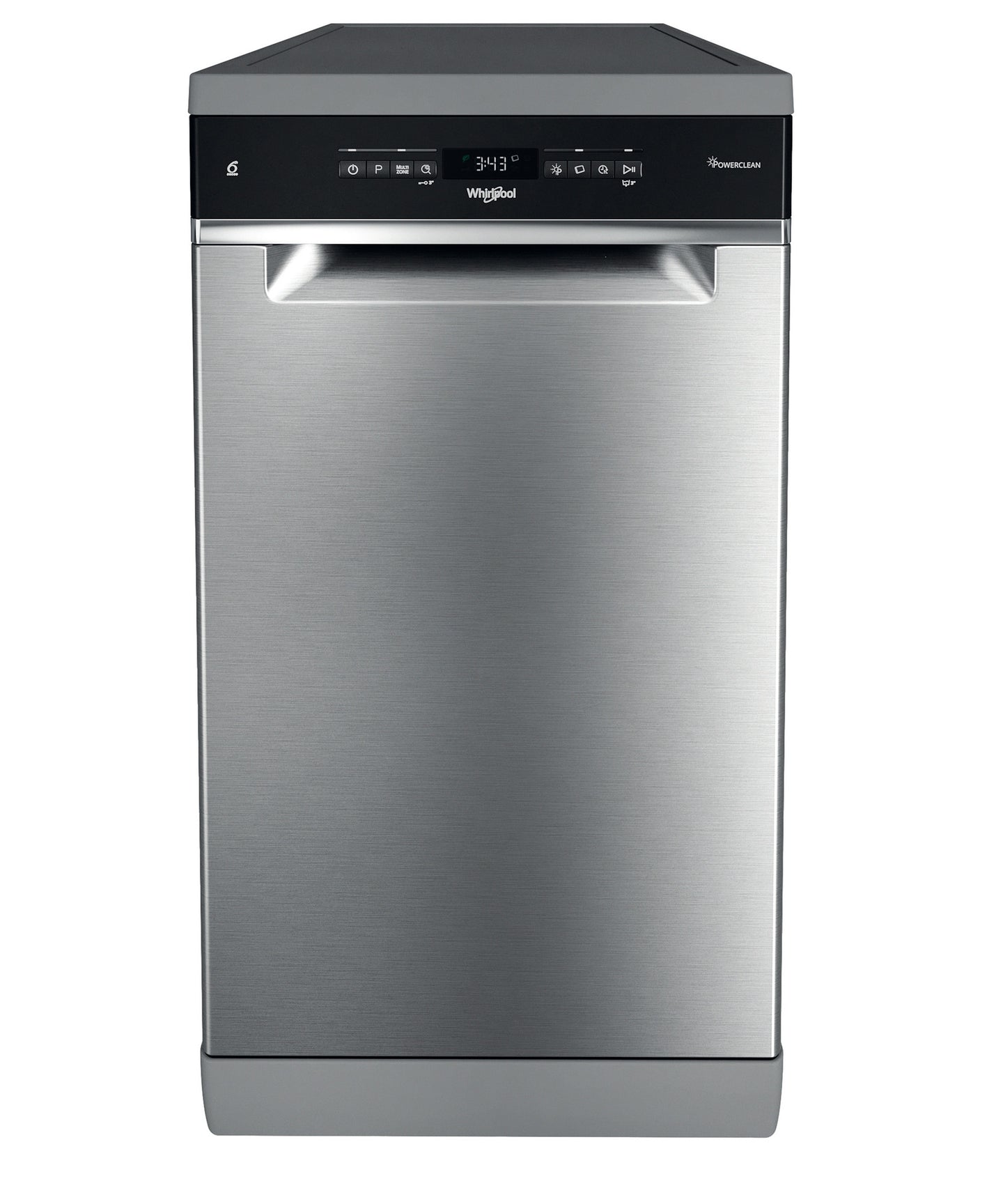 Whirlpool WSFO 3O34 PF X vrijstaande vaatwasser 45 cm