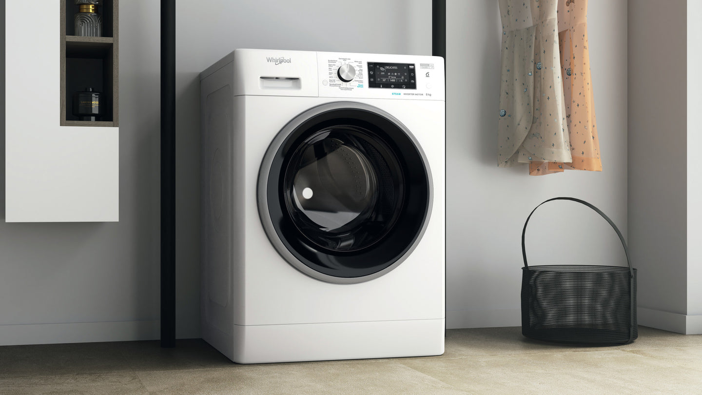 Whirlpool FFD 8469E BSV BE vrijstaande wasmachine