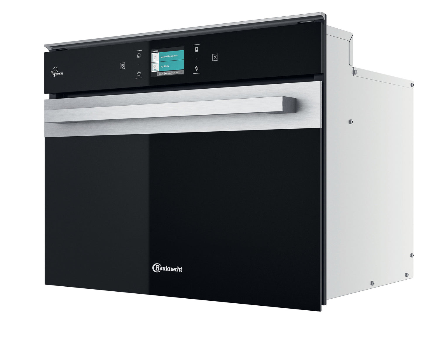 Geïntegreerde Bauknecht combimagnetron: RVS - EMPK9 P645 PT