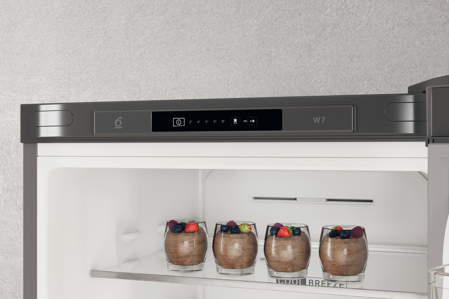 Whirlpool W7X 82I OX Vrijstaand 335 l E Roestvrijstaal