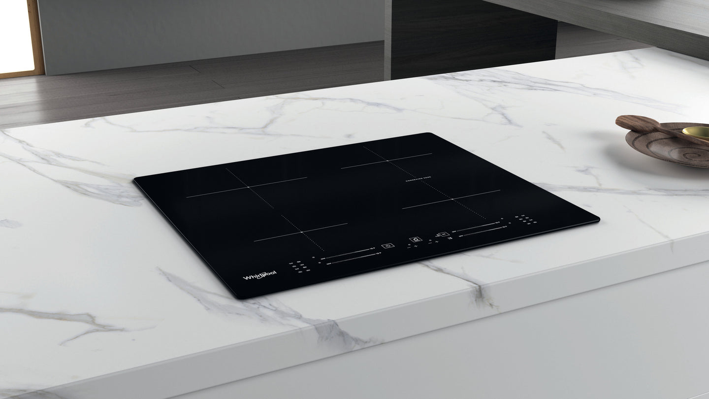 Whirlpool WB S2560 NE Zwart Ingebouwd 59 cm Inductiekookplaat zones 4 zone(s)
