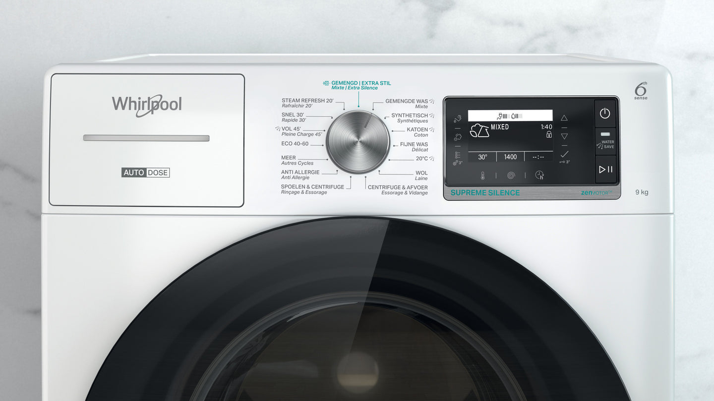 Whirlpool W8 W946WB BE wasmachine