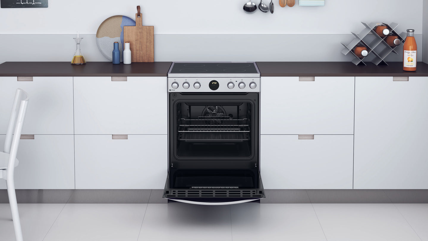 Indesit IS67V8CHX/E keramisch fornuis