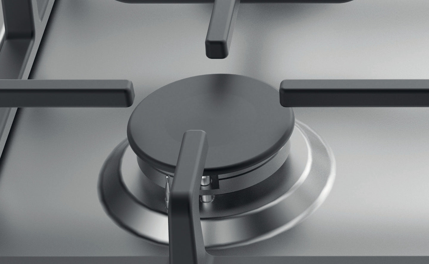 Whirlpool gaskookplaat: 4 gaspitten - TGML 660 IX NL
