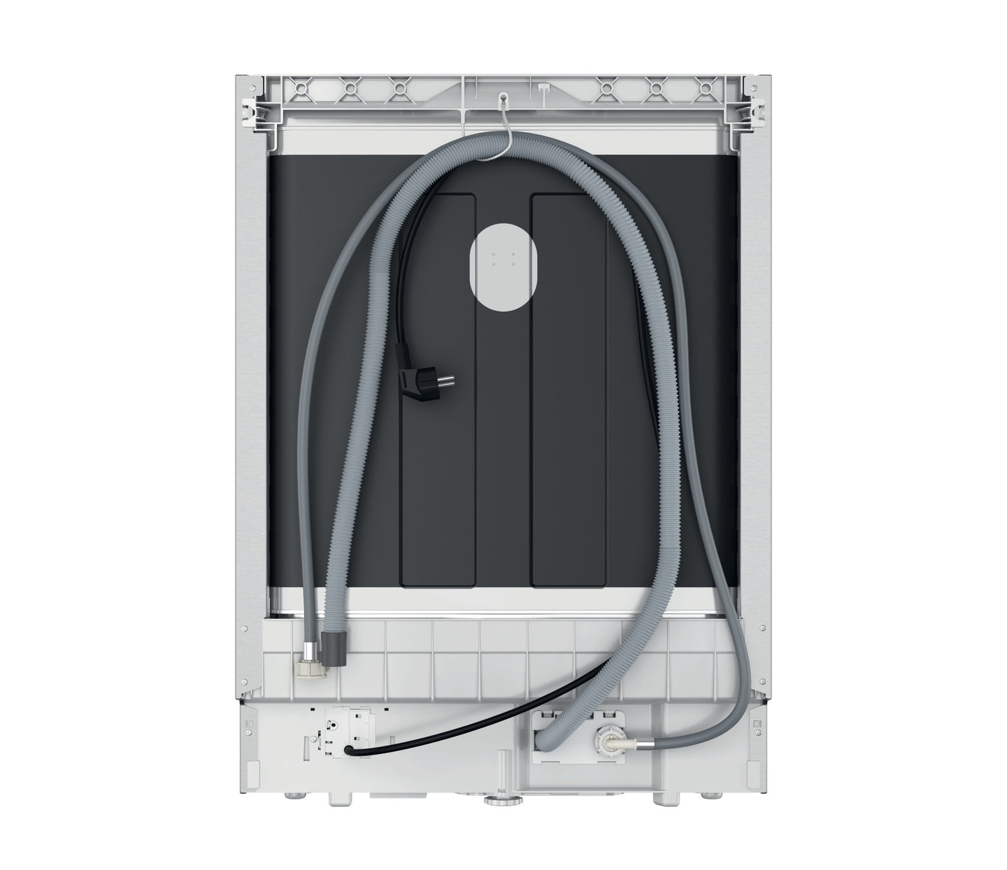 Whirlpool WBC 3C34 P X half geïntegreerde vaatwasser