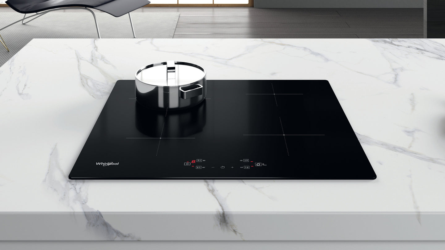 Whirlpool WS Q2160 NE Zwart Ingebouwd 59 cm Inductiekookplaat zones 4 zone(s)