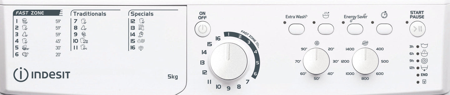 Indesit  EWC 51451 W EU N wasmachine