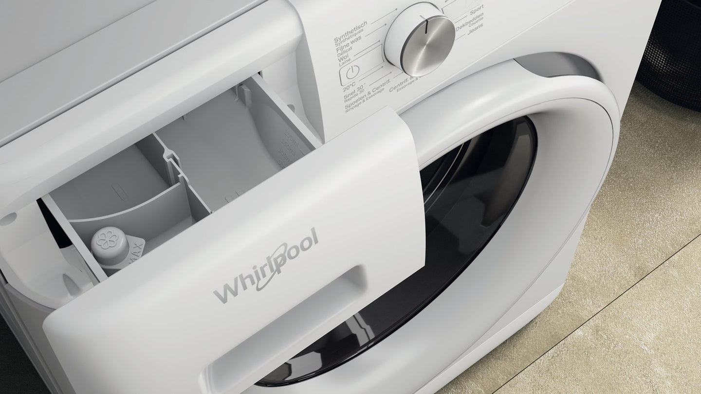 Whirlpool FFSBE 7458 WE F vrijstaande wasmachine