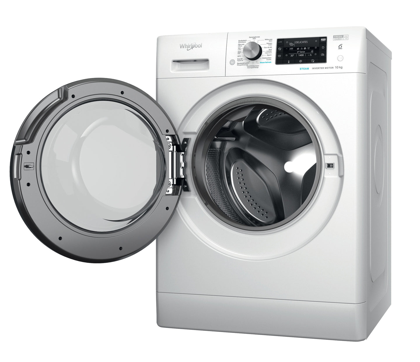 Whirlpool FFD 10469E BV BE vrijstaande wasmachine