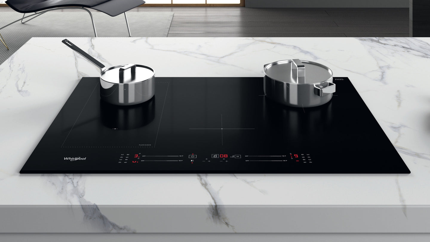 Whirlpool WL S3377 BF Zwart Ingebouwd 77 cm Inductiekookplaat zones 4 zone(s)