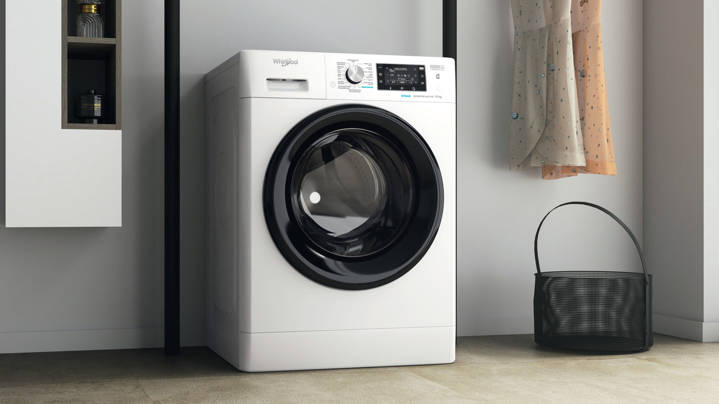 Whirlpool FFD 10469E BV BE vrijstaande wasmachine