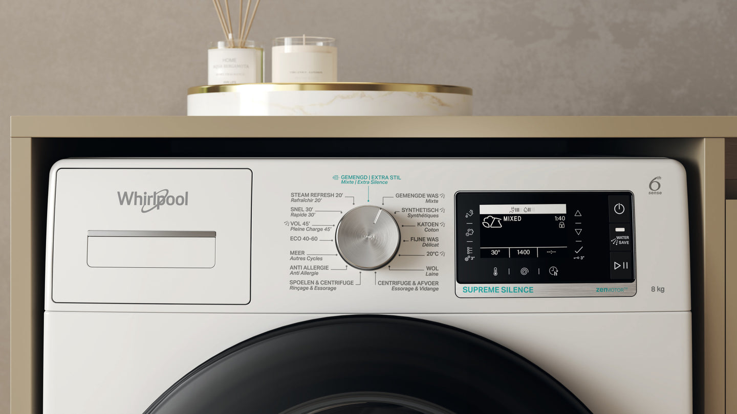 Whirlpool W7 89 SILENCE BE wasmachine