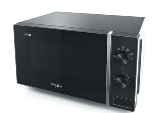 Whirlpool MWP 101 SB magnetron Aanrecht Solo-magnetron 20 l 700 W Zwart, Zilver