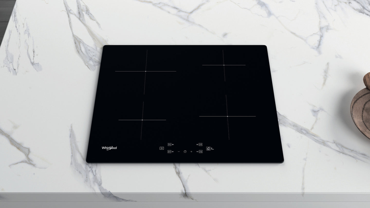 Whirlpool WS Q2160 NE Zwart Ingebouwd 59 cm Inductiekookplaat zones 4 zone(s)